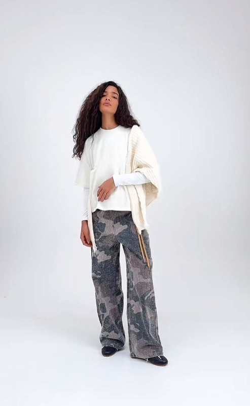 Camo Stitched Pants